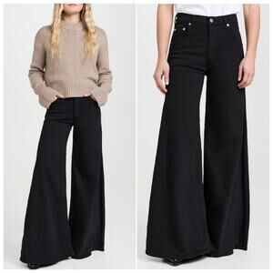 *NWT Citizen of Humanity Amari Petite Ultra Flare Jeans Black Size 27P Highrise